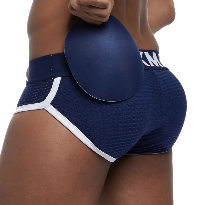 Atletska Zagovornik Moške Hlačke 3D Oblazinjeni Kolo Kolo MTB Kolesarski Perilo Bikini Bombaž shapewear rit lifter, Geji, spodnje Perilo