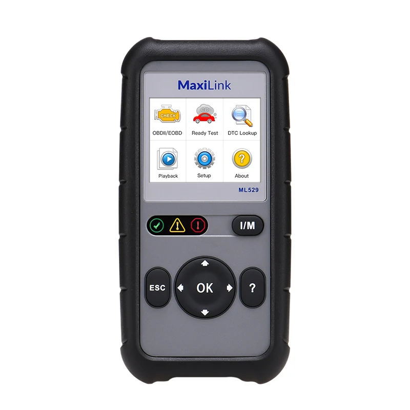 AUTEL MaxiLink ML529 Optičnega Avtomobilske OBDII Način 6 OBD2 Avto Orodje za Diagnostiko, eobd Vgrajen DTC Iskanje Zvočnik Jasno Code Reader