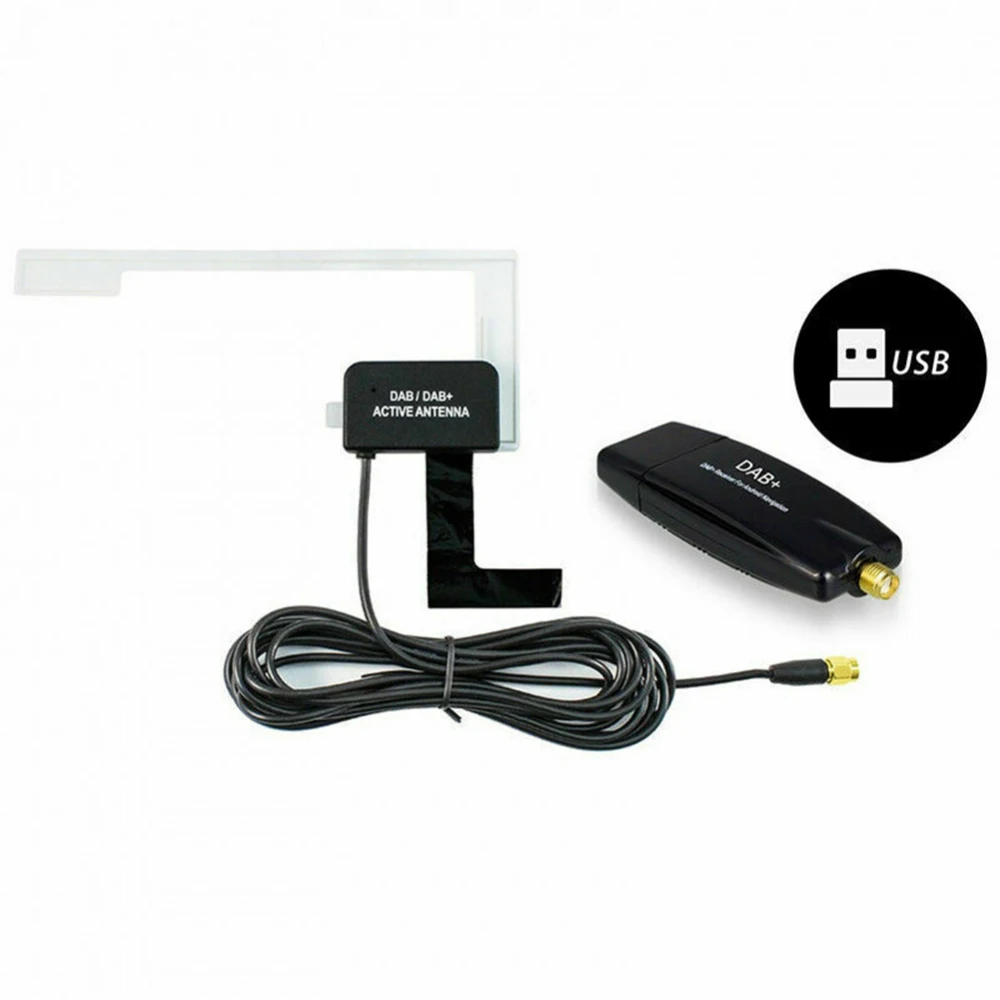 Auto Radio Avto USB DAB Sprejemnik Sprejemnik Disk Antenski Adapter za ključ Za Android
