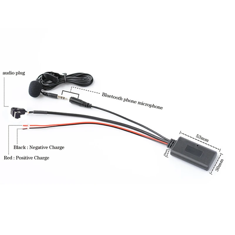 Avto Aux Kabel brezžični Mikrofon za prostoročno telefoniranje, Adapter za Pioneer IP-BUS za Pametni telefon Bluetooth