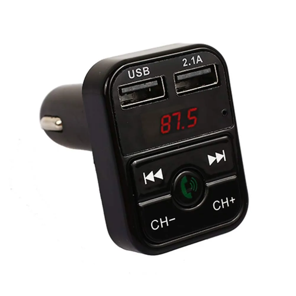 Avto Bluetooth, FM Oddajnik Brezžični Prostoročni Avdio Sprejemnik Samodejno LED MP3 Predvajalnik 2.1 Dvojno USB Hitro Polnilnik Avto Dodatki
