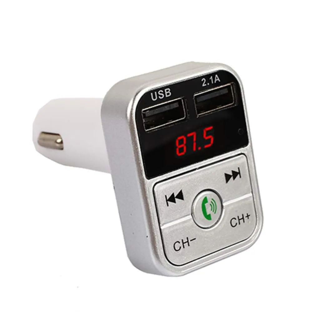 Avto Bluetooth, FM Oddajnik Brezžični Prostoročni Avdio Sprejemnik Samodejno LED MP3 Predvajalnik 2.1 Dvojno USB Hitro Polnilnik Avto Dodatki