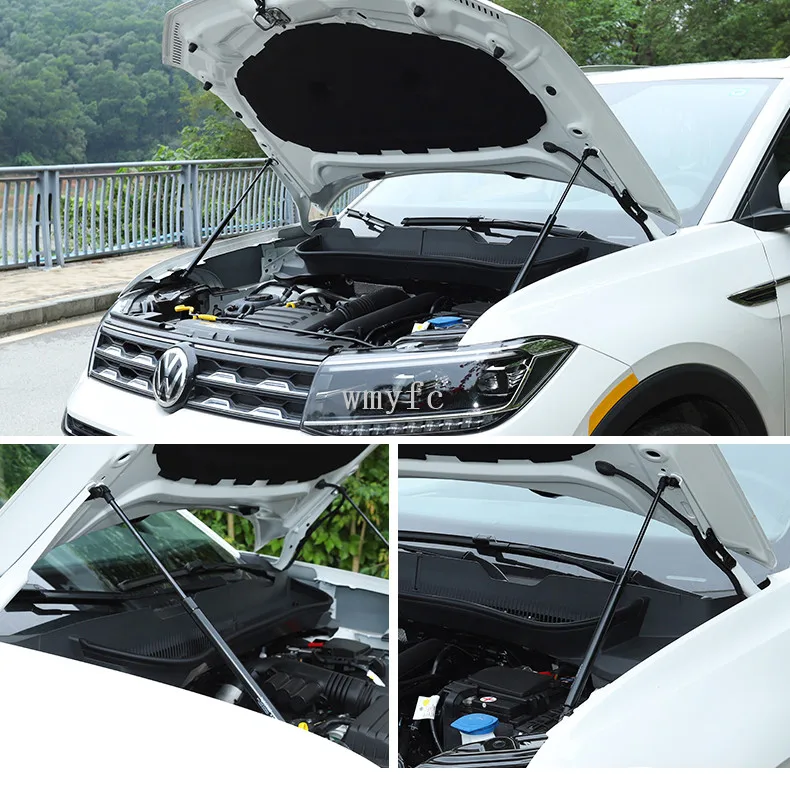 Avto Bonnet Kapuco Pokrov Motorja za Dviganje Podpore Hidravlični Palico Strut Palice Ni Vrtanje/Varjenje Za Volkswagen VW T-cross 2019 2020