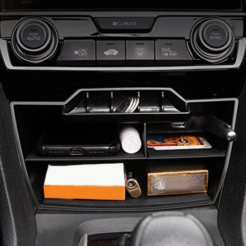 Avto Centralne Konzole Škatla za Shranjevanje USB Kabel Podaljšek za Honda Civic 2016 2017 2018 2019