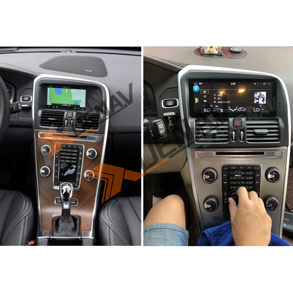 Avto dvd predvajalnik Za Volvo XC60 2009 2010 2011 2012 2013 2016 2017 Multimedijski Predvajalnik za volvo auto Navigacija GPS Radio