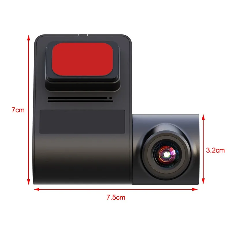 Avto DVR Kamera Dash Cam G-senzor Fotoaparata 24h Parkiranje Spremljanje Video Snemalnik Tahografske Skrita Kamera Kamera Night Vision Camera