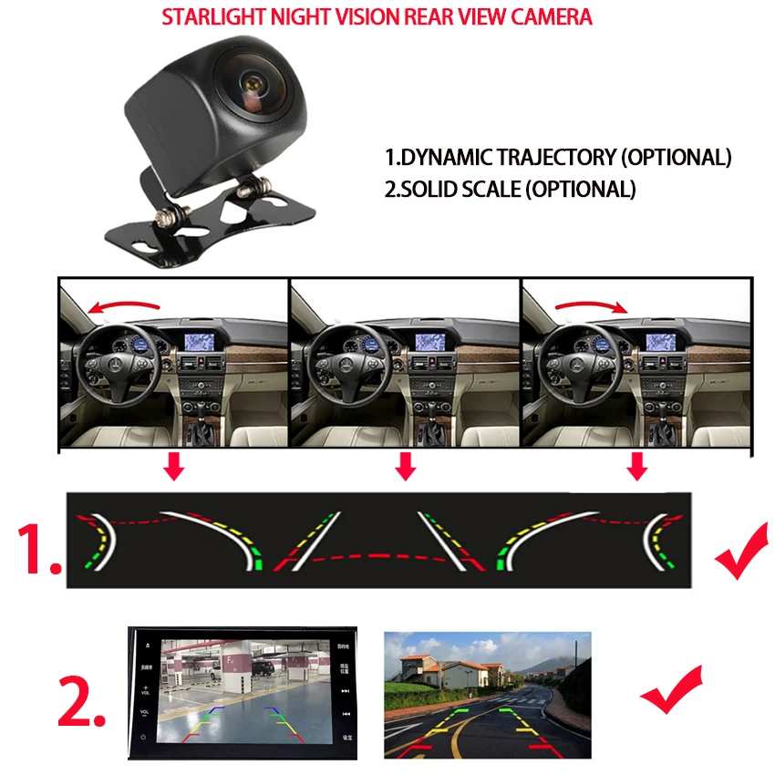Avto kamera Nočni noč nočni vid night vision pogled od zadaj kamero za Dodge Kalibra 2007~2012 snemalnik Hd CCD Podporo