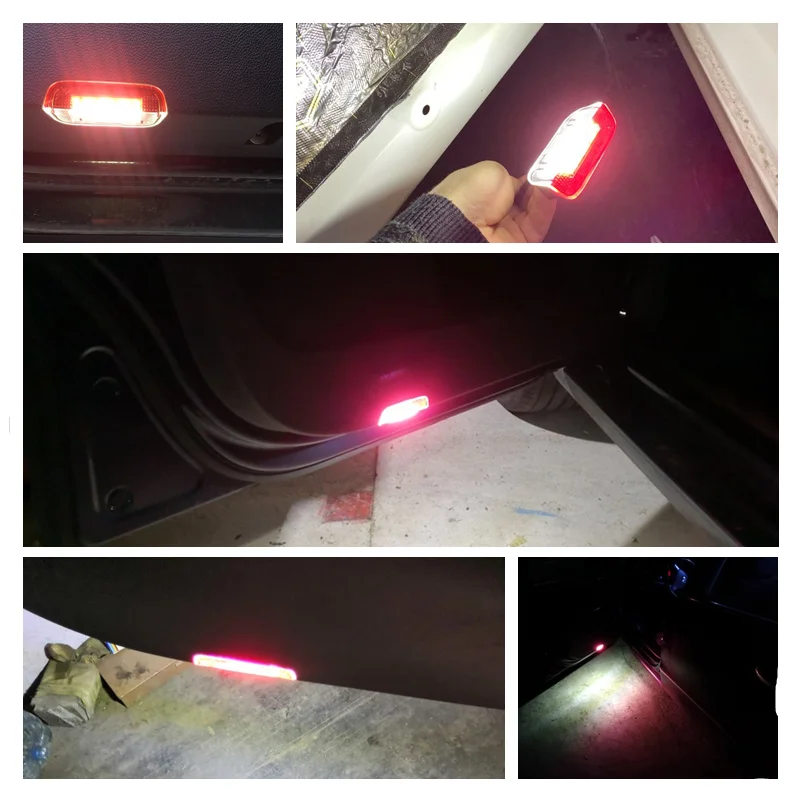 Avto LED Vrat Opozorilo Svetlobe Žarnice z Žice Kabel pas Za PASSAT B6 B7 CC Golf Jetta 5 6 MK6 7 MK7 EOS Tiguan Sharan Scirocco