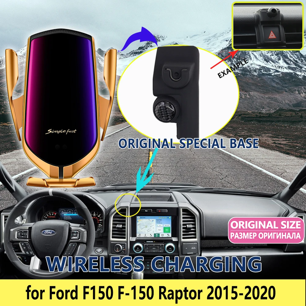 Avto, Mobilni Telefon, Držalo za Ford F150 F-150 Raptor F Serije 2016 2017 2018 2019 2020 Podporne Baze Dodatki za iphone