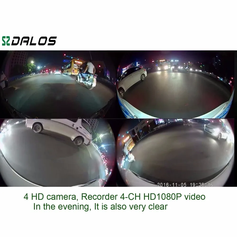 Avto Multi angle Kamera HD 3D Prikaz Prostorski Prikaz Sistema 360-Stopinjski Ptica Pogled Panorama Sistem