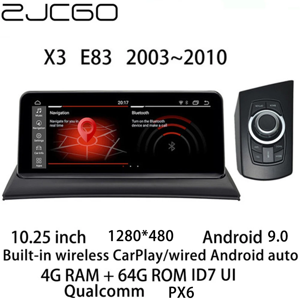 Avto Multimedijski Predvajalnik, Stereo GPS DVD, Radio-Navigacijski sistem Android CCC CIC NBT za BMW X3 E83 2003 2004 2005 2006 2007 2008 2009 2010