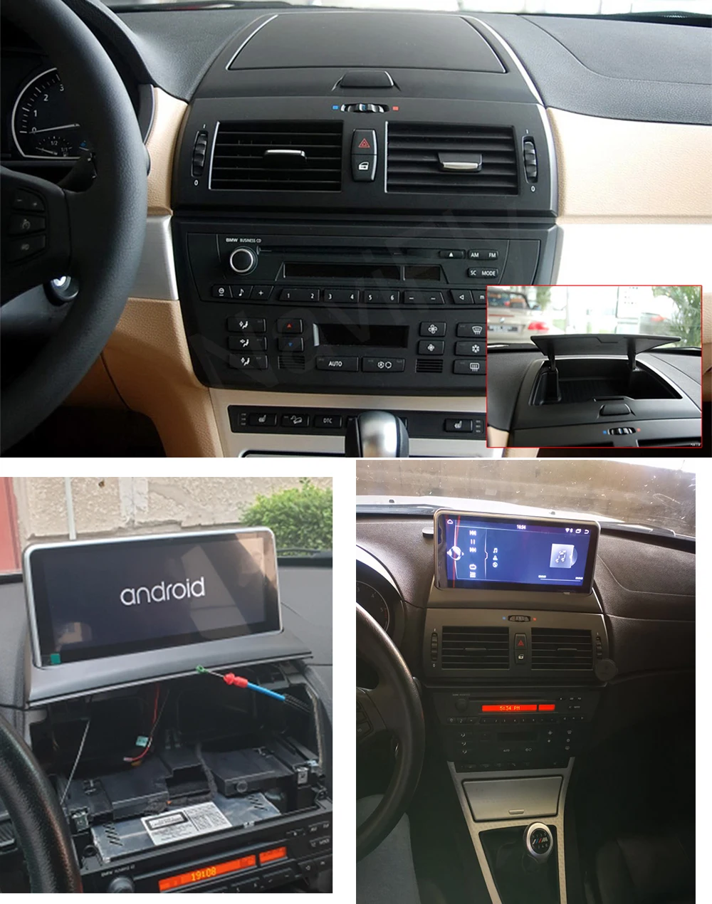 Avto Multimedijski Predvajalnik, Stereo GPS DVD, Radio-Navigacijski sistem Android CCC CIC NBT za BMW X3 E83 2003 2004 2005 2006 2007 2008 2009 2010