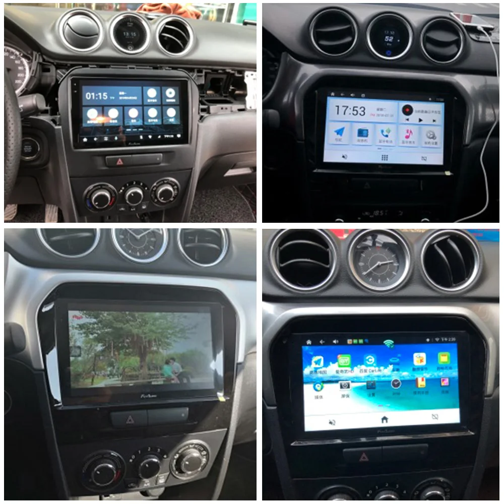 Avto Multimedijski Predvajalnik, Stereo GPS DVD, Radio-Navigacijski sistem Android Zaslon za Suzuki Vitara LY Suzuki 2016 2017 2018 2019 2020