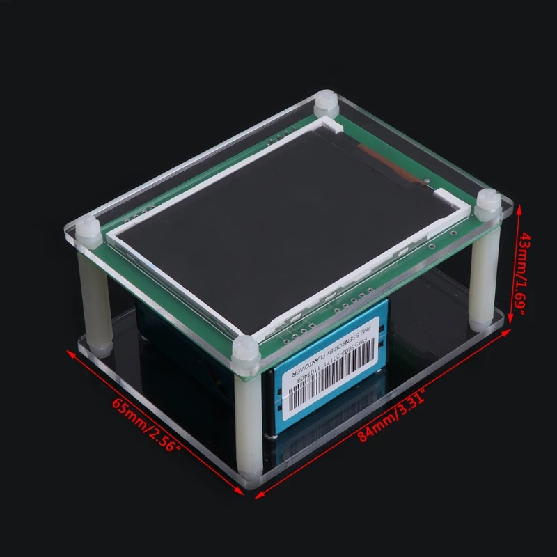 Avto PM2.5 Detektor Tester Kakovost Zraka PM1.0 PM10 AQI Delcev Snovi Monitor LCD Doma Plinski Termometer, Merilnik Temperature in Vlažnosti