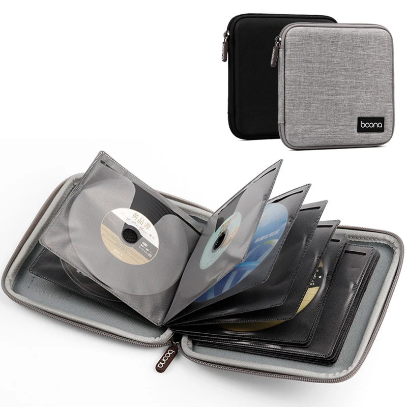 Avto Prenosni Disk Polje vodoodporna Torba CD DVD Organizator Izvajanje Potovanja, Shranjevanje Primera Denarnice Primeru Trda Zaščitna Oprema