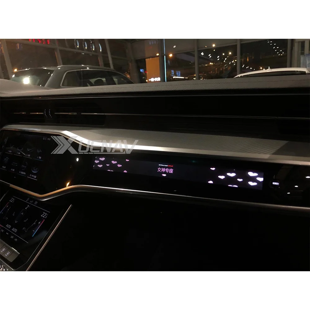 Avto radio magnetofon glavo enota multimedijski predvajalnik Za Audi A4 A5 V7 A6 A7 LCD avtoradio, Predvajalnik, GPS Navigatiion DVD Multimidia