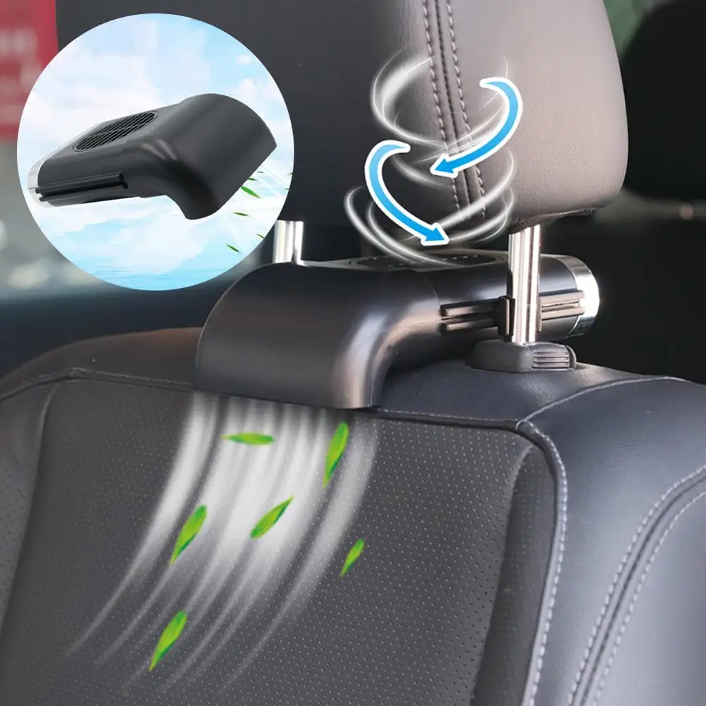 Avto sedež nazaj USB Ventilator nazaj potenje notranje hlajenje in odvajanje toplote avtomobilski sedež prezračevanje spremembe dodatki