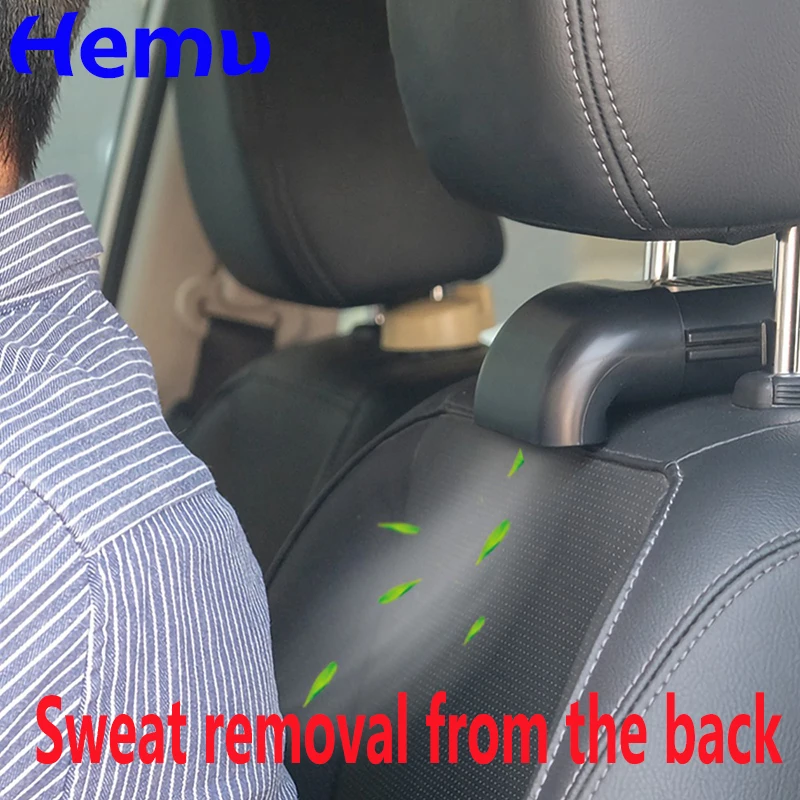 Avto sedež nazaj USB Ventilator nazaj potenje notranje hlajenje in odvajanje toplote avtomobilski sedež prezračevanje spremembe dodatki