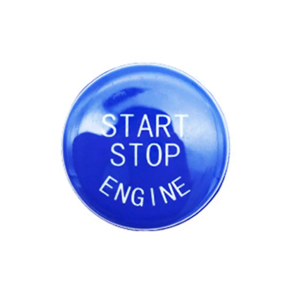 Avto Start Stop Motorja Potisnite Stikalo Gumbi Trim brez ključa Gumb Start Pokrovček Primeru Lupini za BMW Serije 3 E90 E92 E93 Serije 5