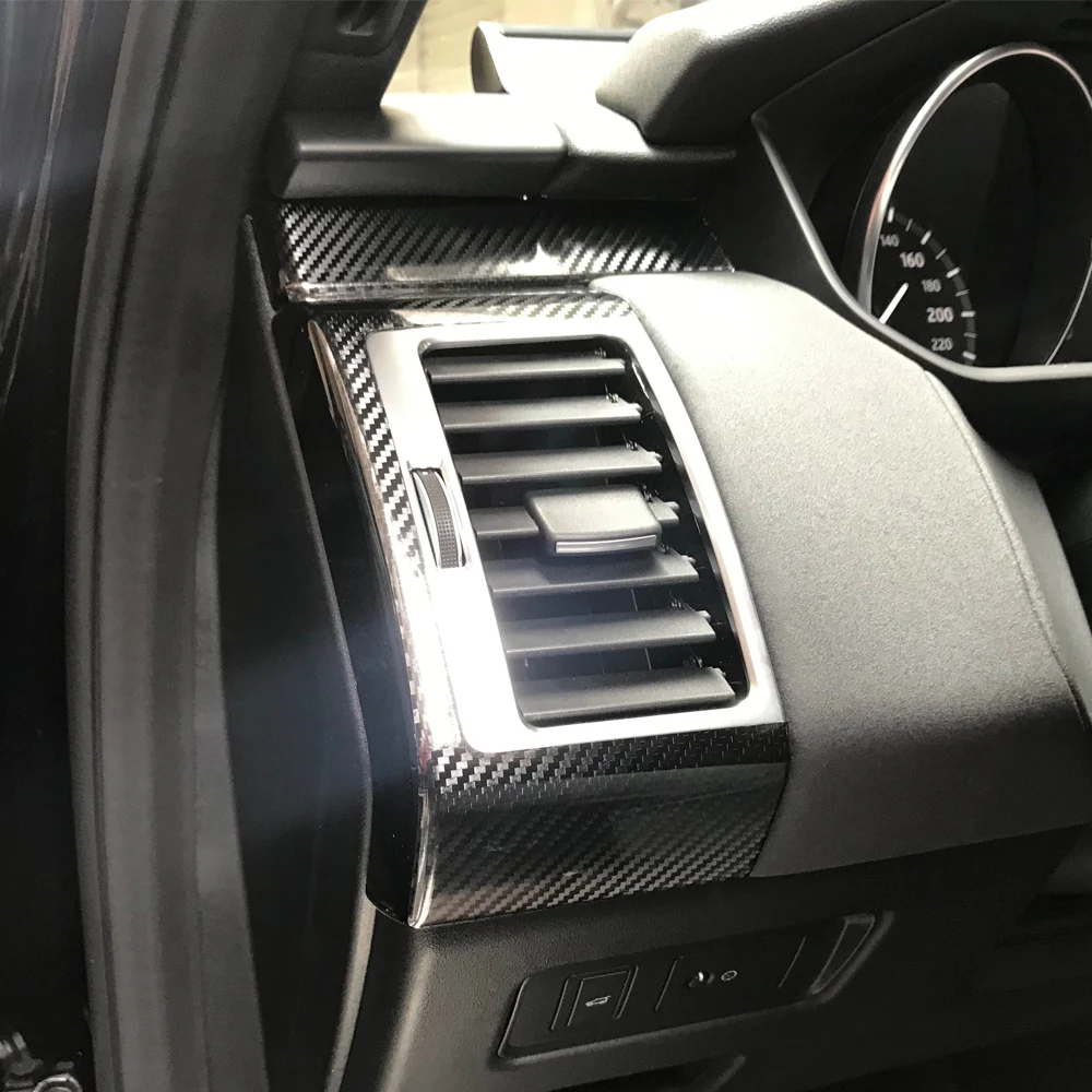Avto-Styling 3D 5D Ogljikovih Vlaken Avto Notranjosti sredinski Konzoli, Sprememba Barve Oblikovanje Nalepke, Nalepke Za Land Rover Discovery 5