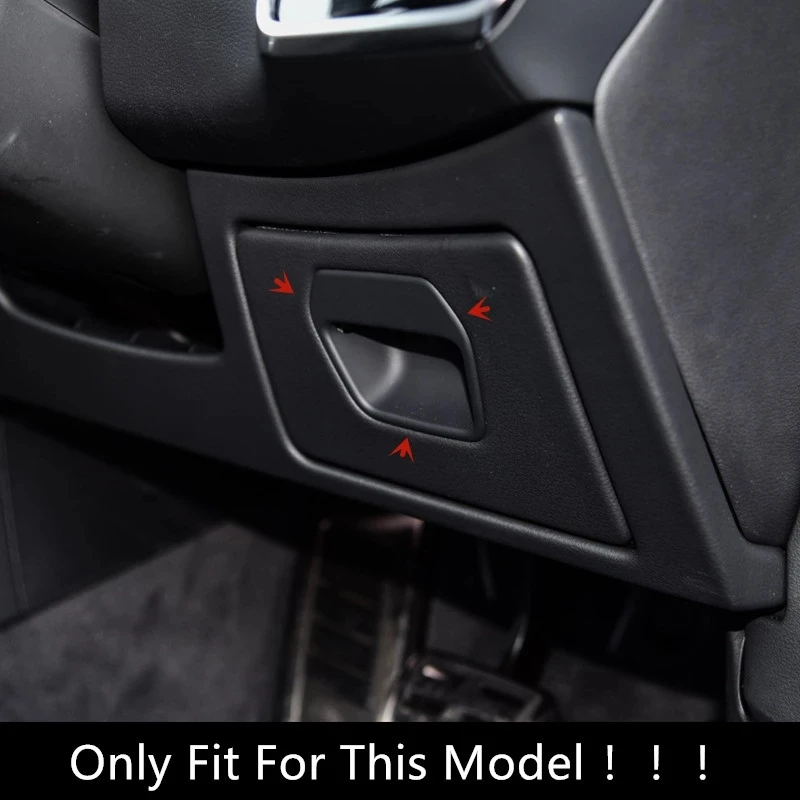 Avto Styling Glavna Gonilna Škatla za Shranjevanje Ročaj Okvir Okrasni Pokrov Trim Za Audi A6 C8 2019-20 LHD Notranja Oprema