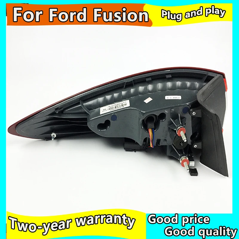 Avto Styling Rep Svetlobe Primeru Za Ford Fusion zadnje luči 2013-2016 Mondeo LED Rep Lučka Zadaj Lučka DRL+Zavora+Park+Signalna lučka