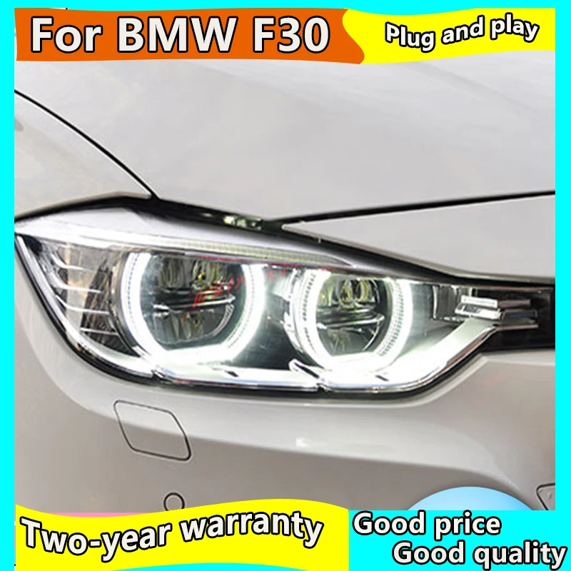Avto Styling za BMW 316i 320i 328i 335i Žarometi 2013-F30 F35 LED Smerniki LED Angel Eyes Smerniki skupščine