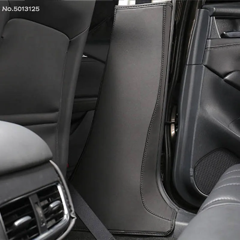 Avto zadnjem Sedežu Anti-Kick Pad zadnjih Sedežih Pokrov B Steber varnostnega Pasu Zaščitna Ploščica Mat za Mazda 6 Atenza 2019 2020 2021