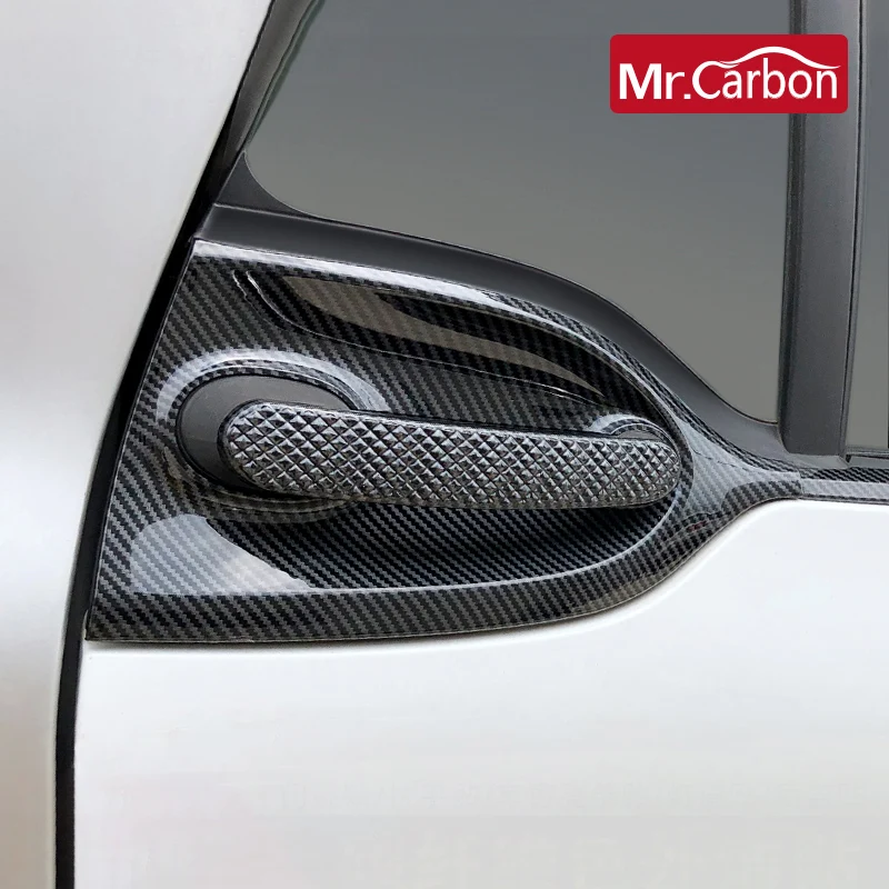 Avto zunanjost modeliranje ogljikovih vlaken ABS plastično dekoracijo spremenjen pribor Za Mercedes Smart 453 Fortwo Rearview mirror