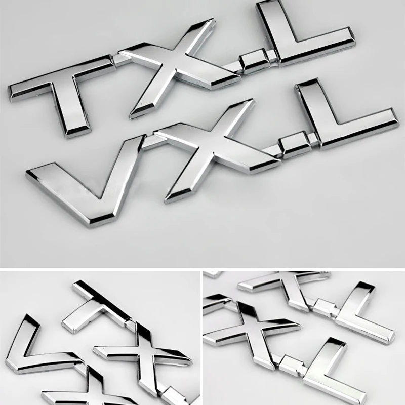 Avtomobilski Pribor Za Toyota Prado VX V6 TXL VXL Logotip Premik Nalepka Simbol Avto Fender Strani Značko Zadaj Rep Decal