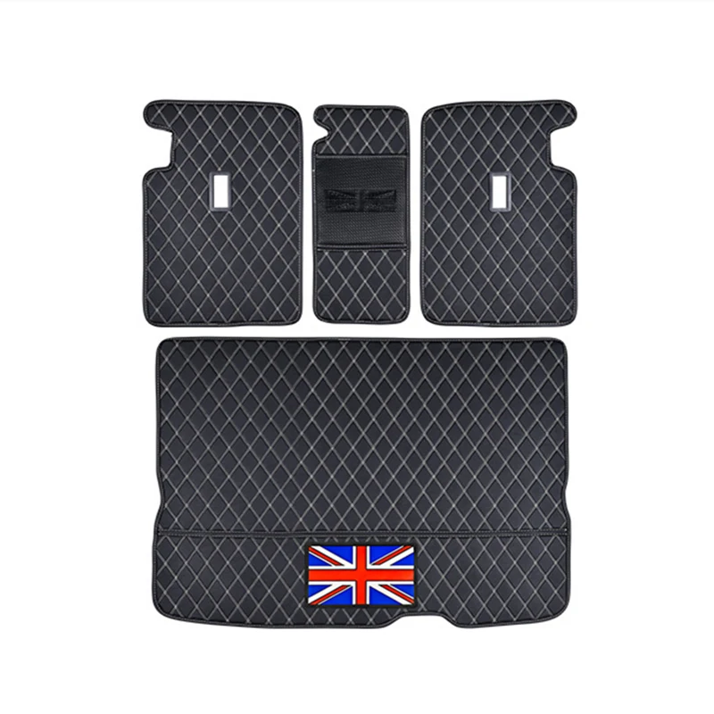 Avtomobilski prtljažnik za varstvo mat Usnje Pad avto styling pribor Za BMW MINI ONE CooperS JCW F54 F55 F56 F60 R60 CLUBMAN COUNTRYMAN