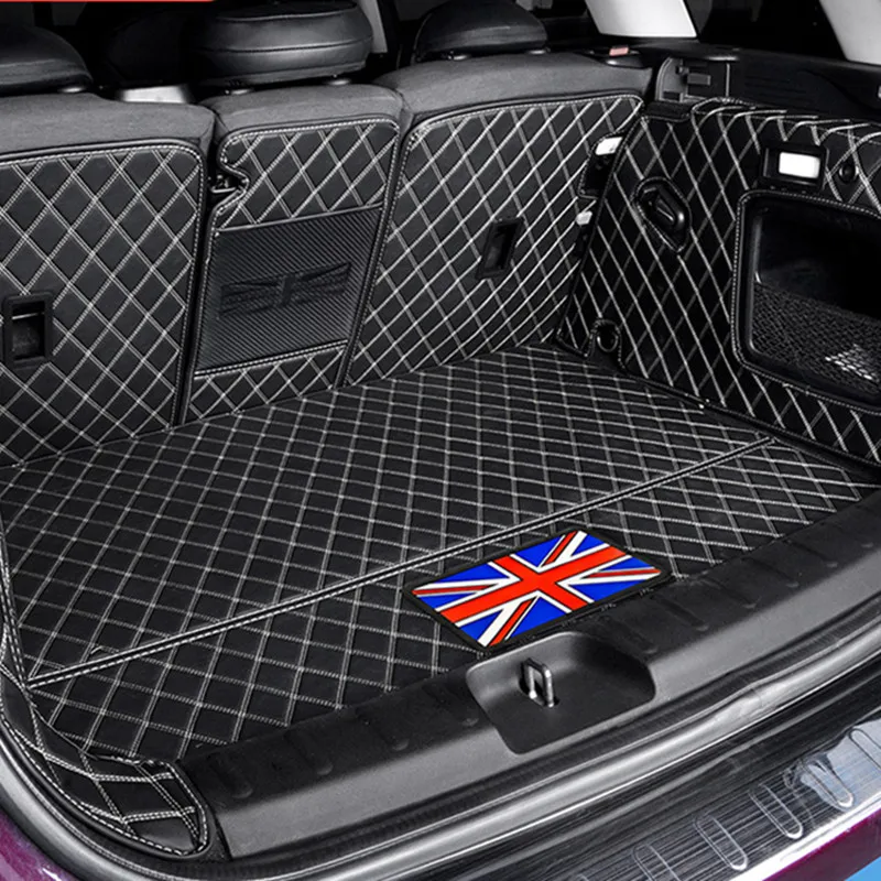 Avtomobilski prtljažnik za varstvo mat Usnje Pad avto styling pribor Za BMW MINI ONE CooperS JCW F54 F55 F56 F60 R60 CLUBMAN COUNTRYMAN