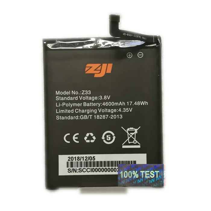 AVY Baterija Za HOMTOM ZOJI Z33 Mobilni Telefon Zamenjava 4600mAh Li-ion Baterije Bateria Testirani Na zalogi