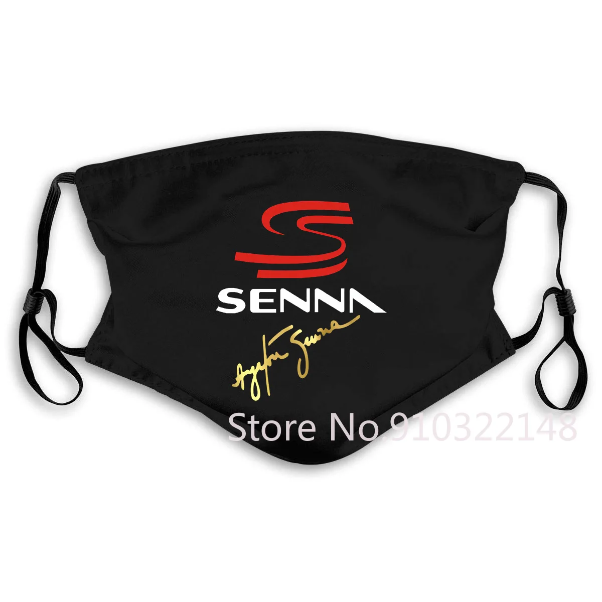 Ayrton Senna T-SHIR Višina Novih srednjih let masko