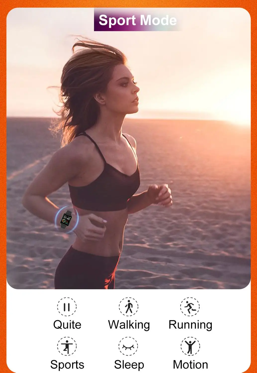 B58 Pametno Gledati GPS Nepremočljiva Srčnega utripa, Krvnega tlaka, Bluetooth Watch Fitnes Tracker Pametno Gledati za Ženske, Moške
