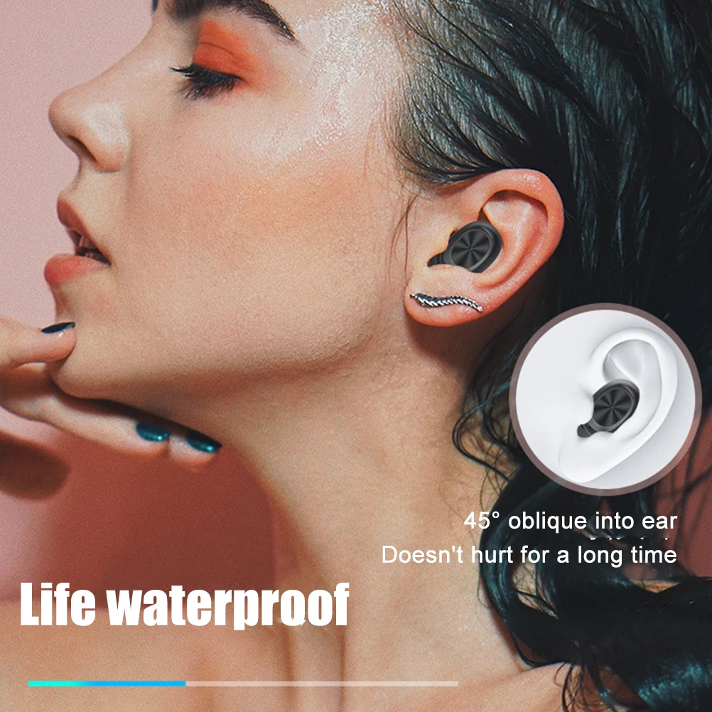 B9 vesoljska kapsula bluetooth slušalke za V uho Čepkov 8D HiFi Stereo Sport Slušalke Noise Cancel Digitalne Brezžične Slušalke