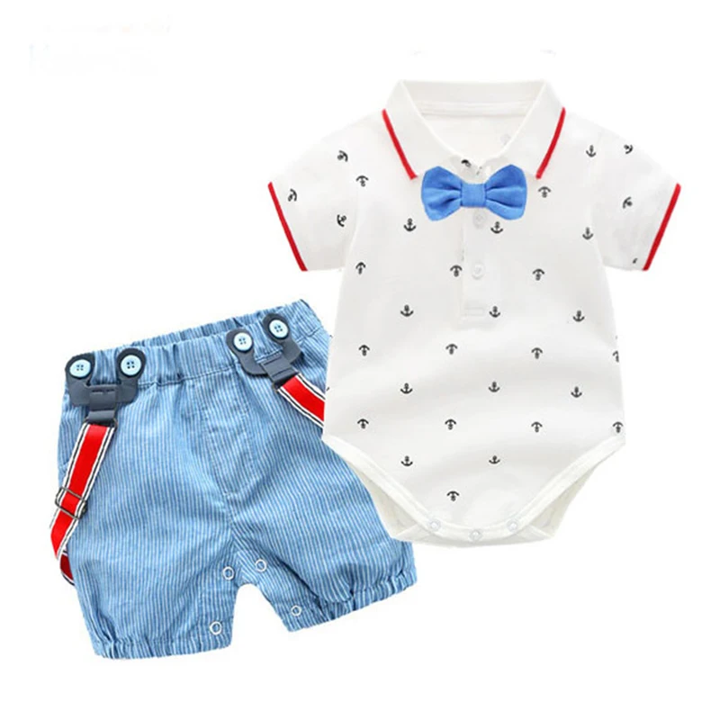 Baby Fantje, Gospod Oblačila Določa 2021 Poletje Poročno zabavo, Rojstni dan Novorojenček Dojenček Fant Obleke Vrhovi+Hlače 2Pcs Otroci Fant Obleke