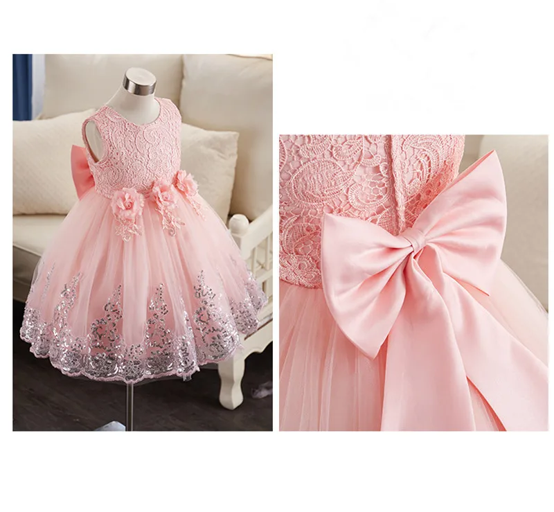 Baby girl obleke poletje z otroci oblačila dekle, poročno Družico dekle cvetlični princesa stranka dolg tutu obleko 3-14 let