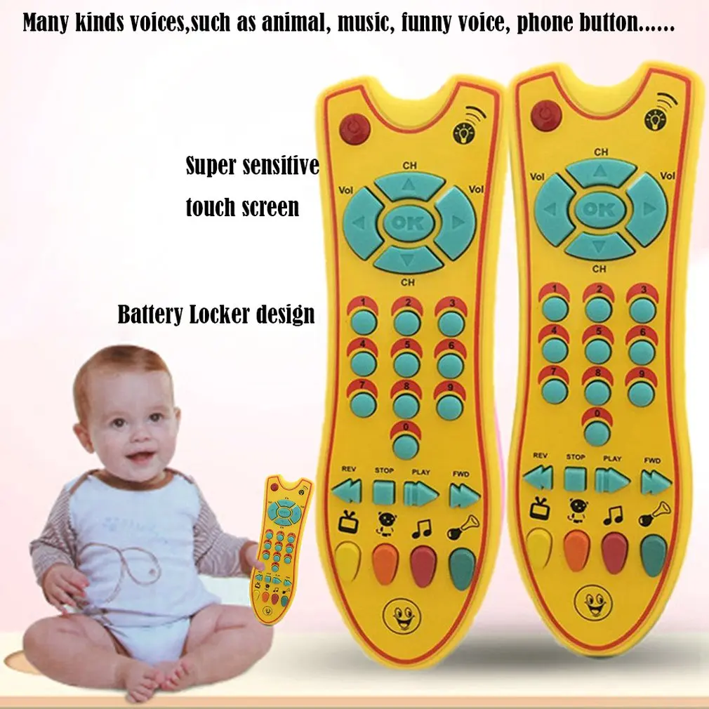 Baby Glasbe Telefon Puzzle Zaslon Na Dotik Simulacije Daljinski Upravljalnik Preneha Jokati Telefon, Igrača Za Otroke, Izobraževalne Igrače