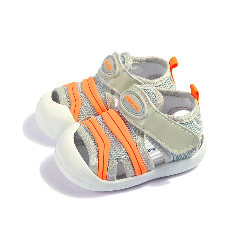 Baby čevelj poletje anti-slip Velcro malčka čevelj mehko dno dihanje