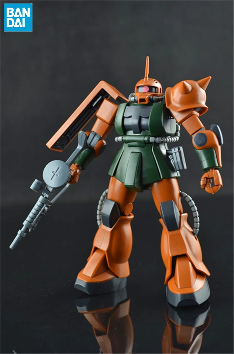 BANDAI GUNDAM 1/144 HGUC 034 MS-06FS GARMA Gundam model otroci sestaviti Robot Anime dejanje slika igrače