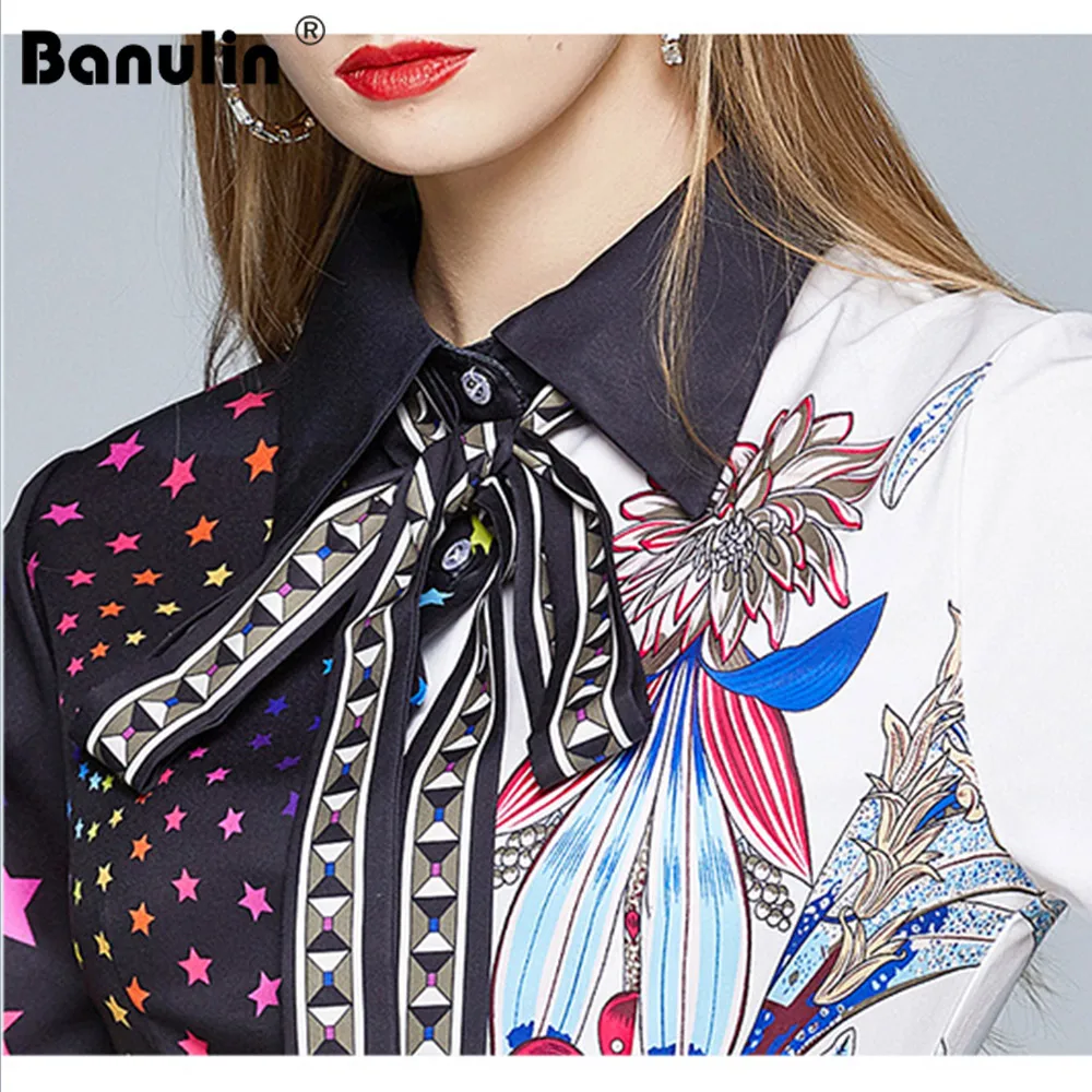 Banulin 2020 Poletje Modni Oblikovalec vzletno-pristajalne Steze Cvetlični Mini Obleka Ženske Lok Sashes Kratek Rokav Vintage Tiskanja Kratka Obleka