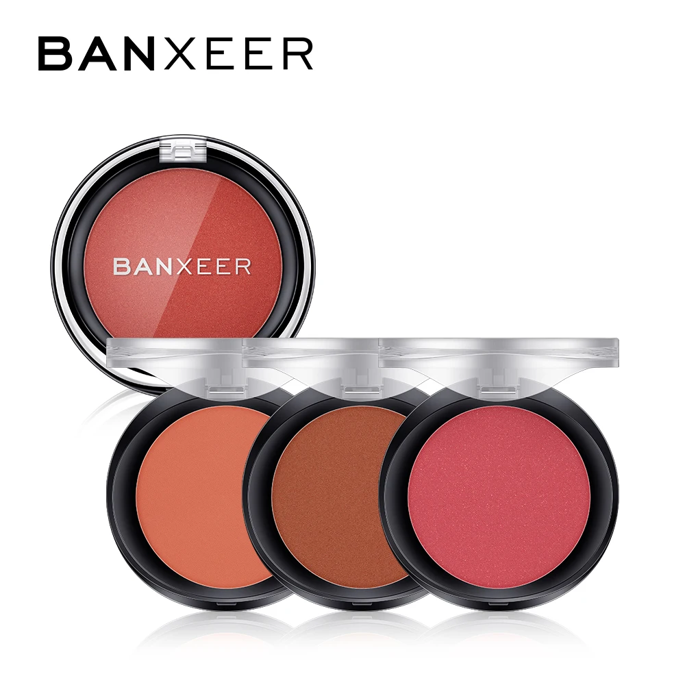 BANXEER Rdečilo v Prahu Ličila Paleta 6 Barv dolgotrajni Mat Make Up Naravnih Lice Obris Rdečilo Kozmetični Obraz Rdečilo