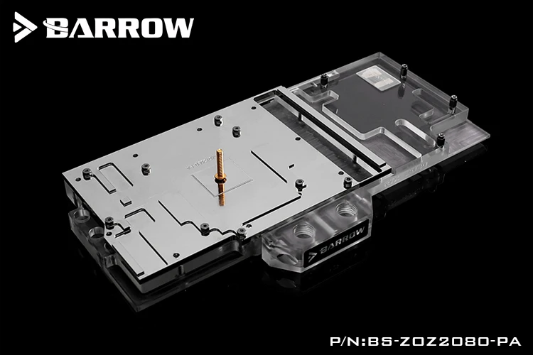 Barrow VGA Blok Za ZOTAC GAMING GeForce RTX 2080 AMP Extreme Core GPU Vode Blok Polno Kritje BS-ZOZ2080-PA