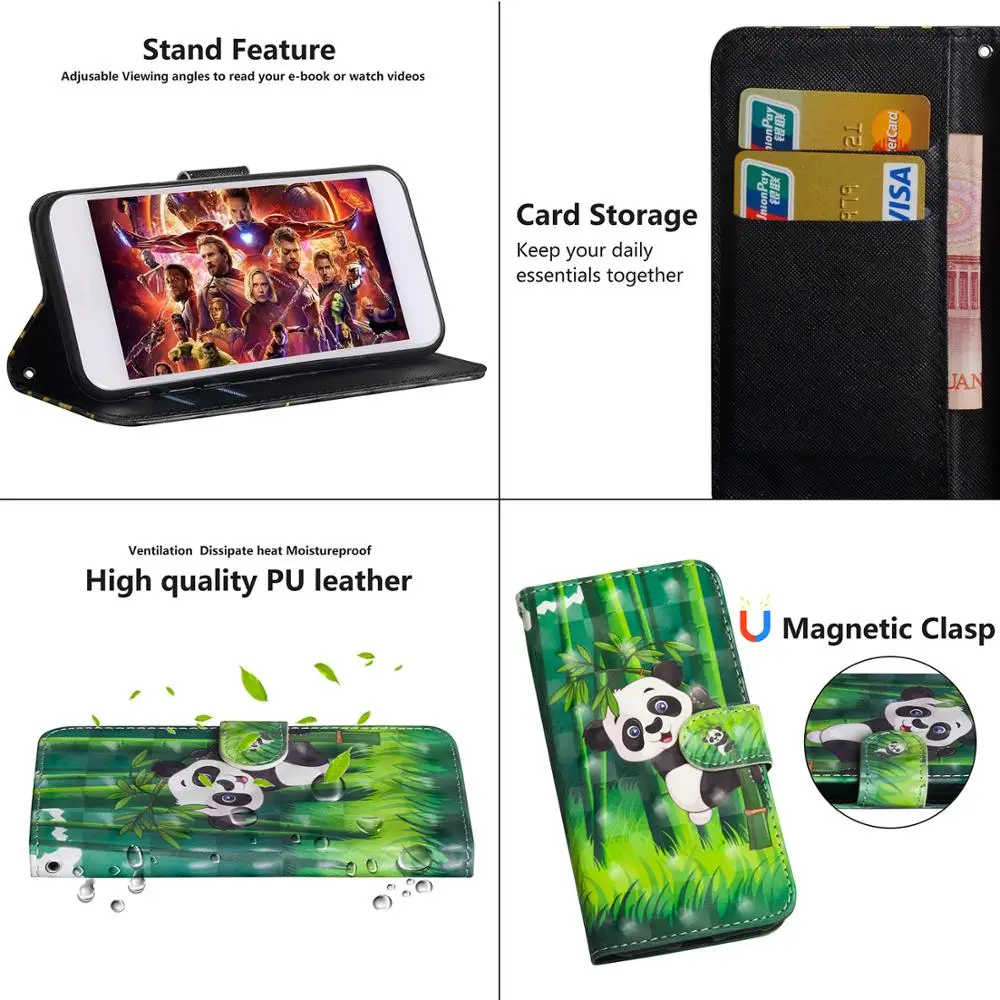 Barva Flip Usnjena Denarnica, Telefon Primerih Za Xiaomi Redmi Opomba 9 9S Pro Max 10X Pro 8 8A 9 9A 9C 5G Primeru Zajema Knjige Lupini