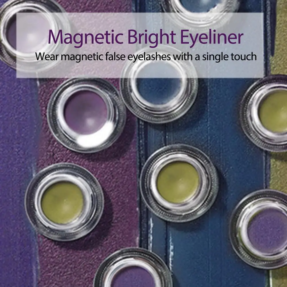 Barva Magnetni Eyeliner Magnet umetne Trepalnice Eyeliner za noč Čarovnic Počitnice Stranka Ponudbe