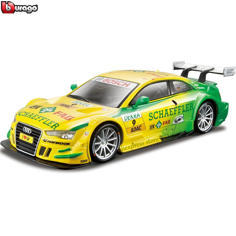 Bburago 1:32 Audi A5 #9 DS WRC Rally Racing Zlitine Model modela Avtomobila Zbiranje daril