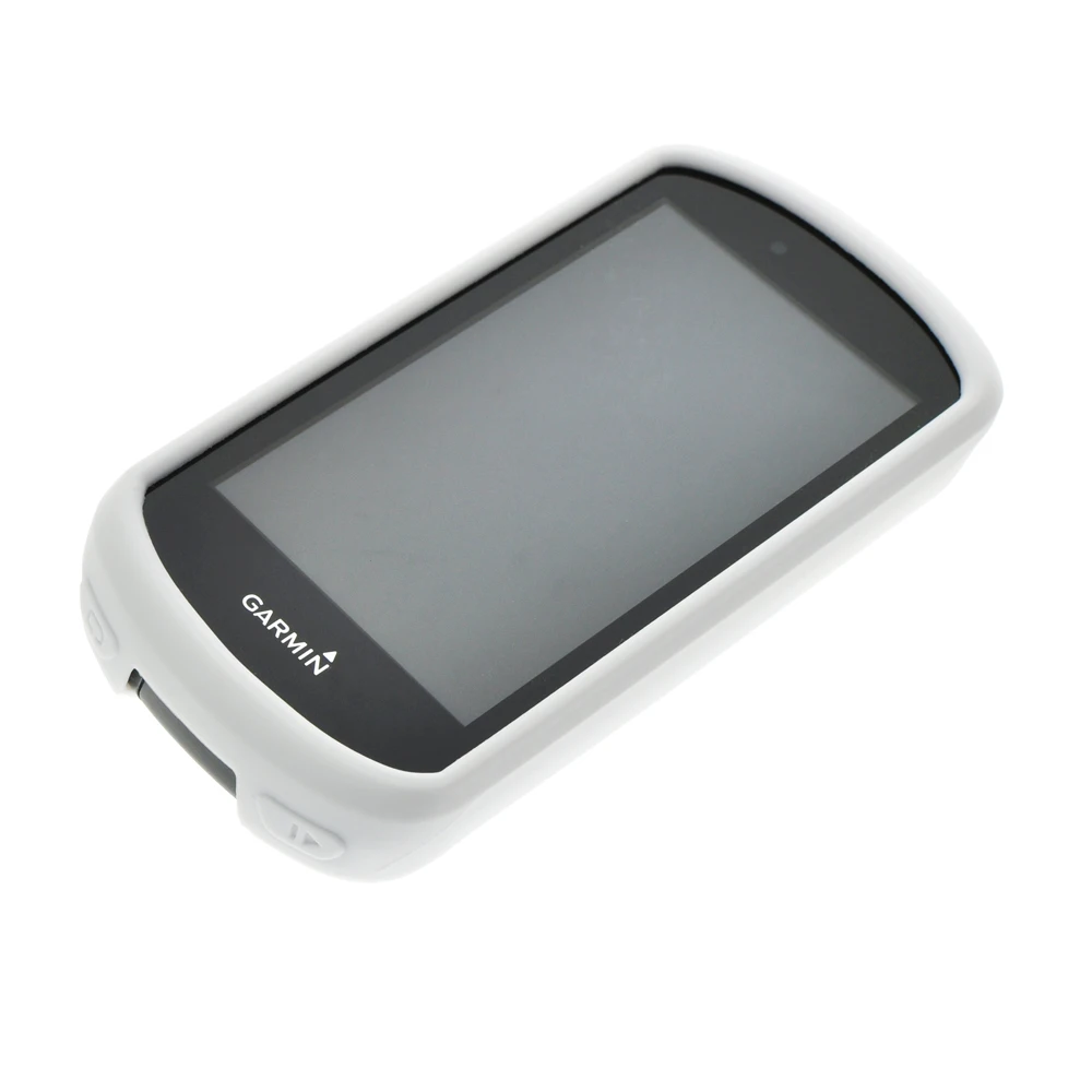 Beli Silikon Zaščita Primeru Kože za Garmin Edge 1030 Kolesarski GPS Dodatki