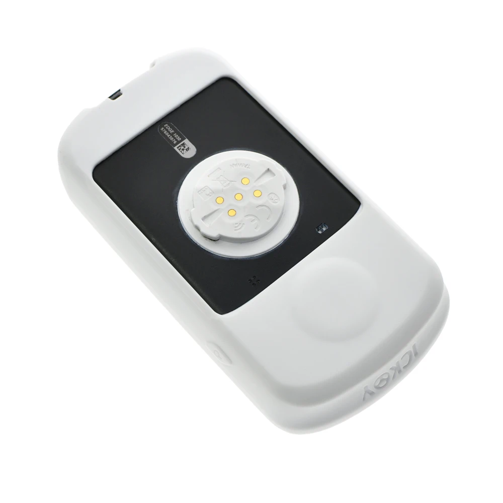 Beli Silikon Zaščita Primeru Kože za Garmin Edge 1030 Kolesarski GPS Dodatki