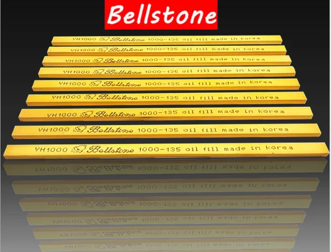 BellStone Ostra 3x6x150mm Olje Kamen plesni Poliranje hign razred NK poliranje kamna